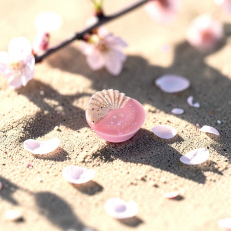 Fondant parfumé naturel Balade au Japon – cire de colza sans CMR parfum fruité floral cerisier