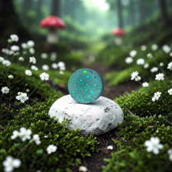 Fondant parfumé Bonbon Bleu – cire végétale naturelle parfum gourmand sucré sans CMR