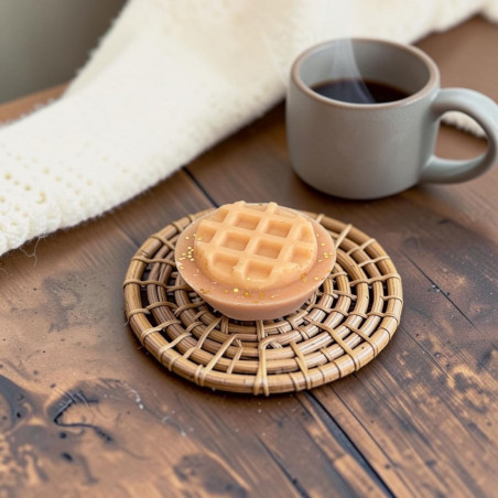 Fondant parfumé artisanal senteur Gaufre – parfum gourmand