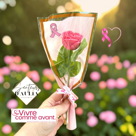 Rose parfumée solidaire Bois de Rose | Octobre Rose