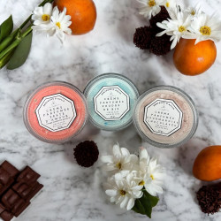 Crèmes Fondantes Cire de Soja & Huile de Coco désodorisée – 3 Parfums