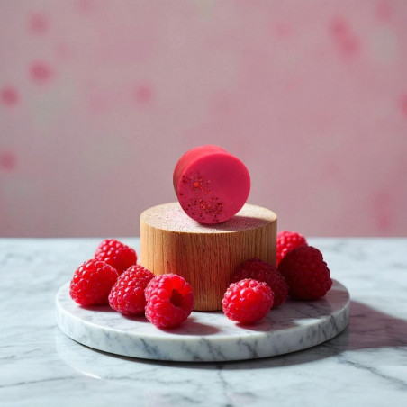 Fondant parfumé fruits rouges – cire de colza naturelle (framboise, fraise, vanille, citron)