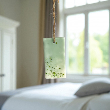 Suspension parfumée pour armoire fleur de coton – Cire 100 % végétale
