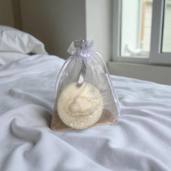 Suspension parfumée pour armoire fleur de coton – Cire 100 % végétale