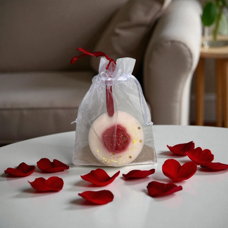 Suspension Parfumée Bois de Rose Armoire (Double Utilisation)