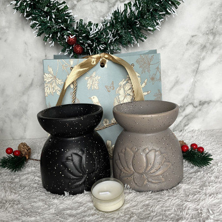 Coffret Cadeau Noël Parfumé Personnalisable – Fondants, Spray d’Intérieur, Poudre 5-en-1 & Brûleur – Idée Cadeau Originale