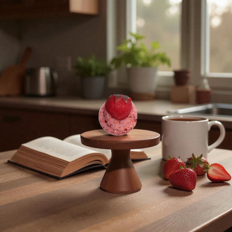 Fondant parfumé fruits rouges – cire de colza naturelle (framboise, fraise, vanille, citron)