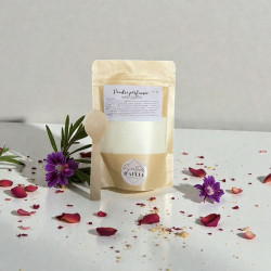 Poudre parfumée multi-usages Rose & Violette – Maison fraîche et propre
