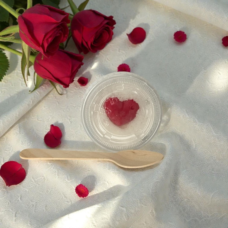 Fondant Parfumé en Sable Cire de Soja Naturelle – Jasmin & Fleur d’Oranger | Fabrication Artisanale France