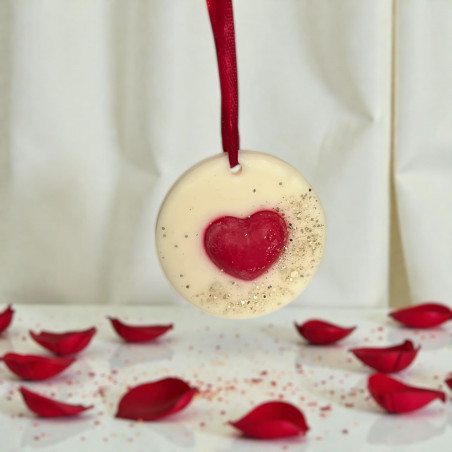 Suspension Parfumée Armoire – Cire de Colza Naturelle | Parfum Jasmin & Fleur d’Oranger Longue Durée 6 Mois