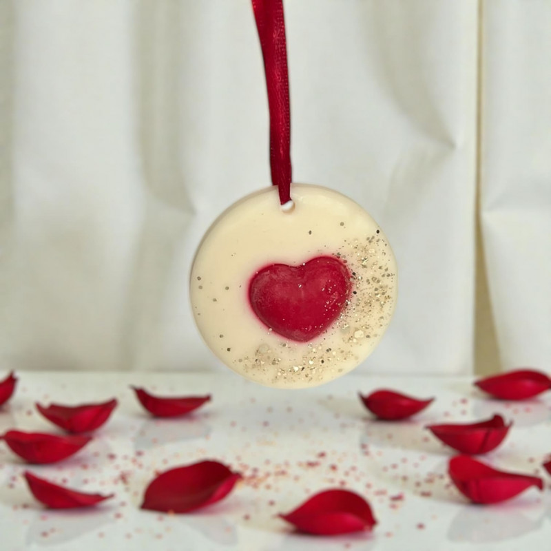 Suspension Parfumée Armoire – Cire de Colza Naturelle | Parfum Jasmin & Fleur d’Oranger Longue Durée 6 Mois